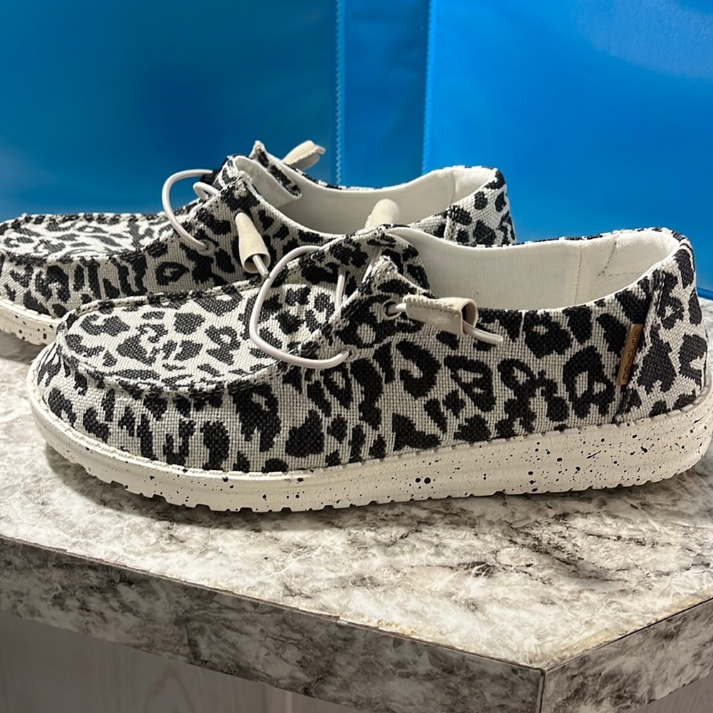 Wendy Hey Dude Cheetah Grey